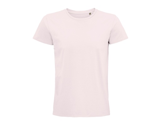 T-shirt Meski Klasyczny Bawelna Organiczna L03565 - Pale Pink