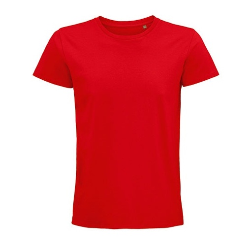 T-shirt Męski Klasyczny Bawełna Organiczna L03565 - Bright Red