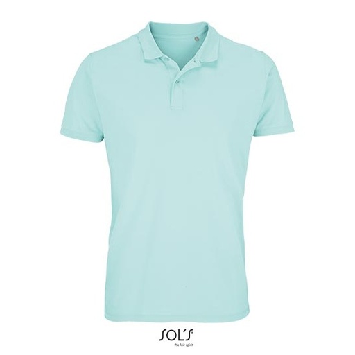 Męska koszulka polo L03566 - Arctic Blue