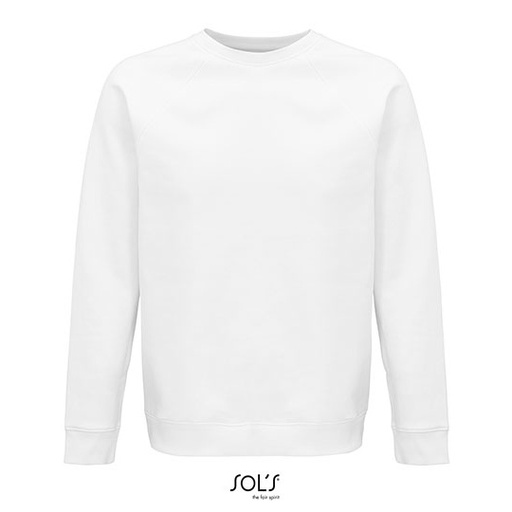 Bluza unisex z raglanowymi rękawami L03567 - White