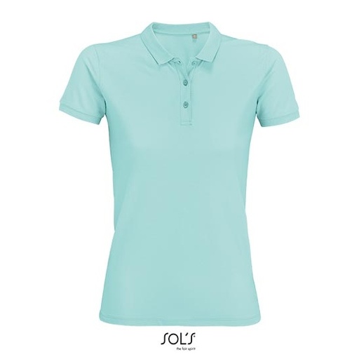 Damska koszulka polo L03575 - Arctic Blue