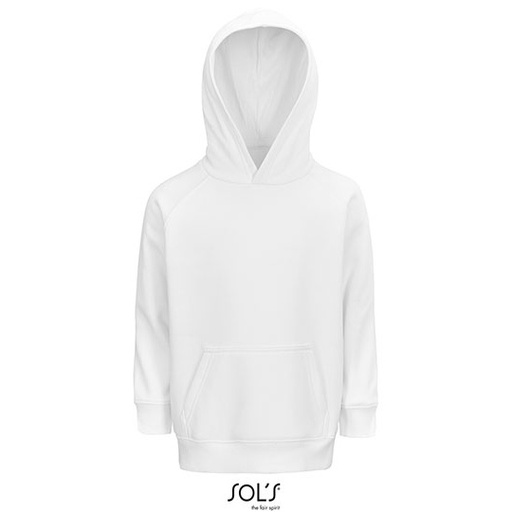 Bluza dziecięca z kapturem L03576 - White