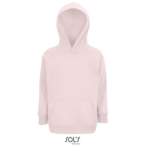 Bluza dziecięca z kapturem L03576 - Pale Pink