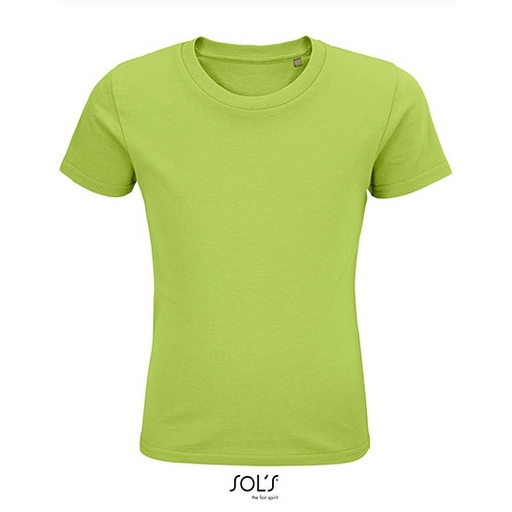 T-shirt Dzieciecy Klasyczny Bawelna Organiczna L03578 - Apple Green
