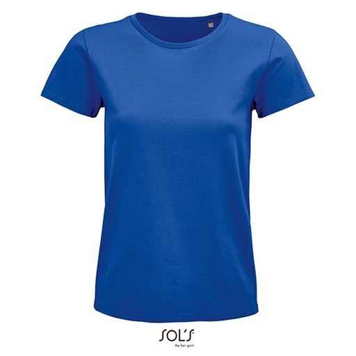 Damski t-shirt L03579 - Royal Blue