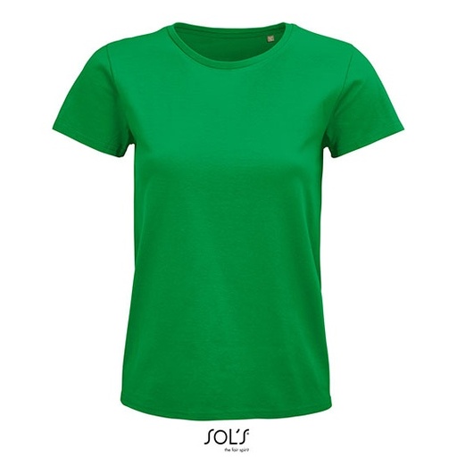 Damski t-shirt L03579 - Kelly Green