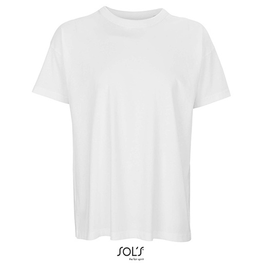 T-shirt Meski Oversize Bawelna Organiczna L03806 - White