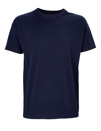 T-shirt Męski Oversize Bawełna Organiczna L03806 - French Navy