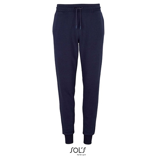 Damskie spodnie dresowe slim L03809 - French Navy