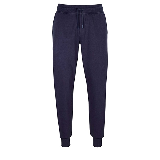 Spodnie Dresowe Slim Fit Organiczna Bawełna Polar L03810 - French Navy