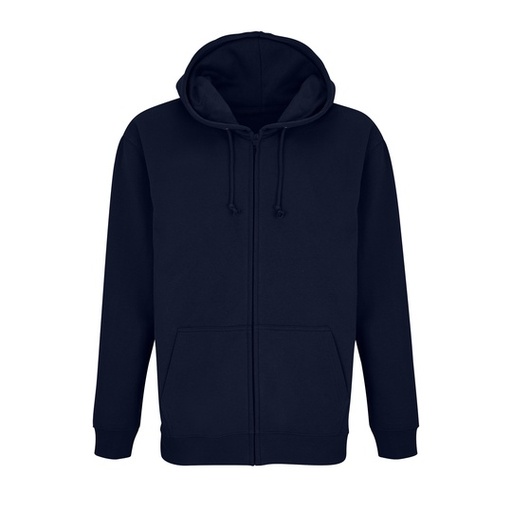 Bluza Rozpinana Unisex Bawełniana z Recyklingowanym Poliestrem L03812 - French Navy