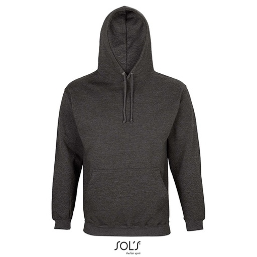 Bluza z kapturem unisex L03815 - Charcoal Melange