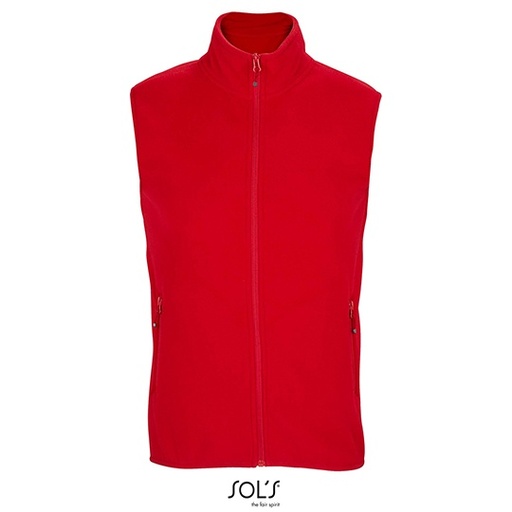 Bezrękawnik Oversize Polar z Recyklingu L03822 - Red