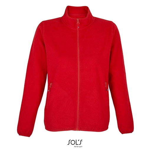Bluza Damska Oversize Polar Recyklingowany L03824 - Red