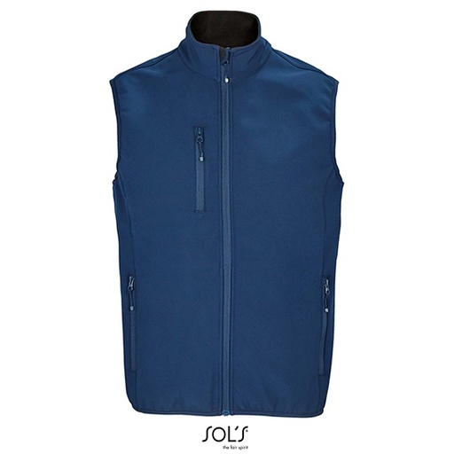 Męski bezrękawnik softshell L03825 - Abyss Blue