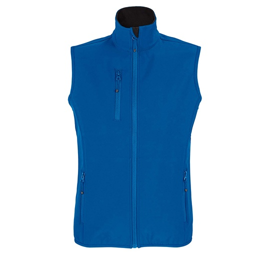 Bezrękawnik Damski Oversize Softshell z Recyklingu L03826 - Royal Blue 241