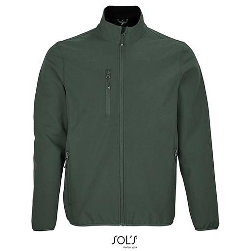 Męska kurtka softshell L03827 - Forest Green