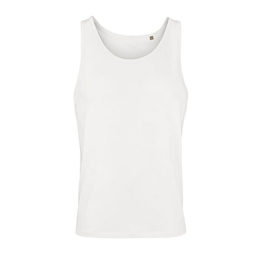 Tank top Unisex Oversize Bawełna Organiczna L03980 - White