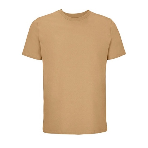 Koszulka Unisex Klasyczna Bawelna w Konwersji L03981 - Dark Beige