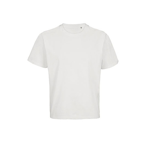 T-Shirt Unisex Oversize Bawelniany L03996 - White