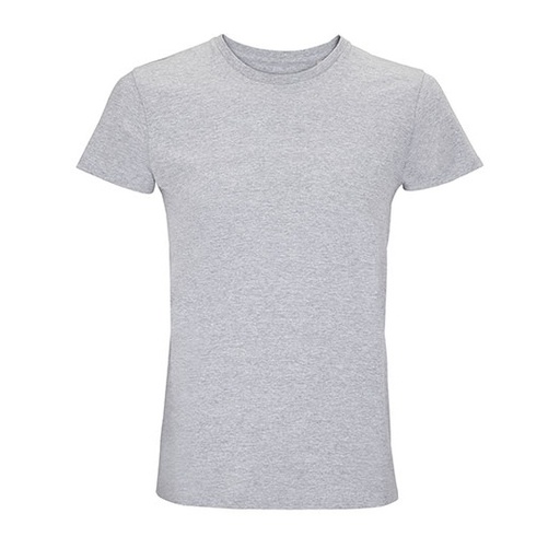 T-shirt Klasyczny Unisex Bawelna Recykling L04233 - Grey Melange