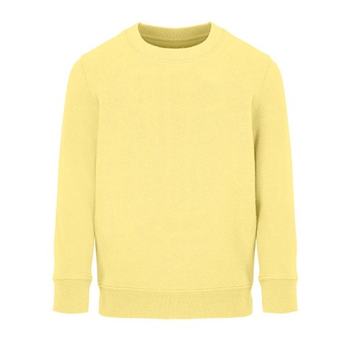 Bluza Dziecieca Oversize Poliester z Recyklingu L04239K - Light Yellow