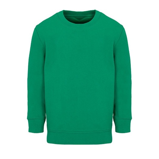 Bluza Dziecięca Oversize z Okrągłym Dekoltem L04239K - Kelly Green