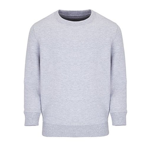 Bluza Dziecięca Oversize Poliester z Recyklingu L04239K - Grey Melange