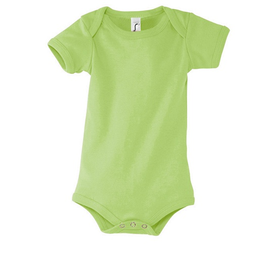 Body Krótki Rękaw Bawełniane L118 - Apple Green