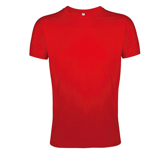 T-Shirt Slim Bawełniany L149 - Red