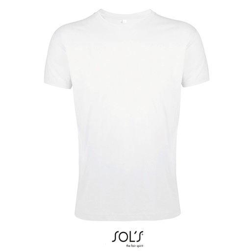 T-Shirt Slim Bawełniany L149 - White