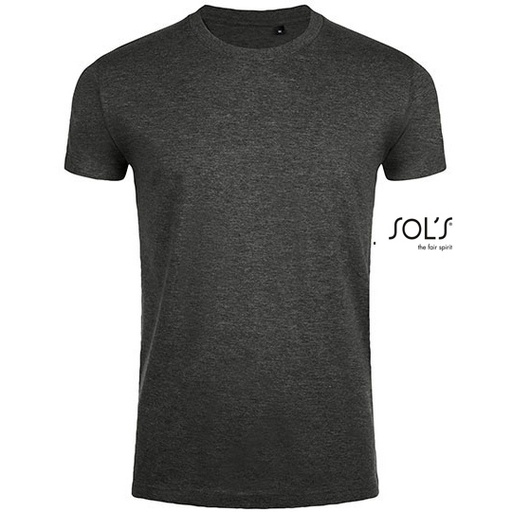 T-shirt Slim L189 - Charcoal Melange