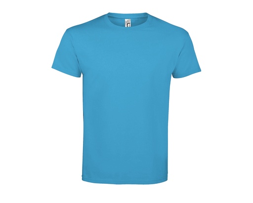 T-shirt Klasyczny Bawelniany L190 - Aqua