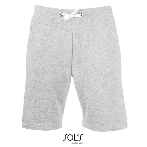 Szorty męskie L233 - Grey Melange