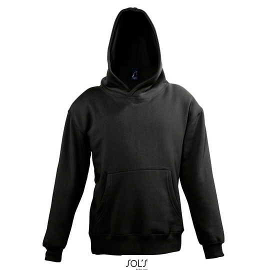 Bluza Dziecięca z Kapturem - Black