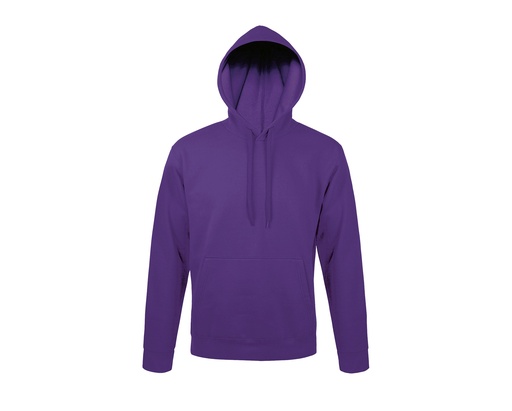 Bluza z kapturem unisex L330 - Dark Purple