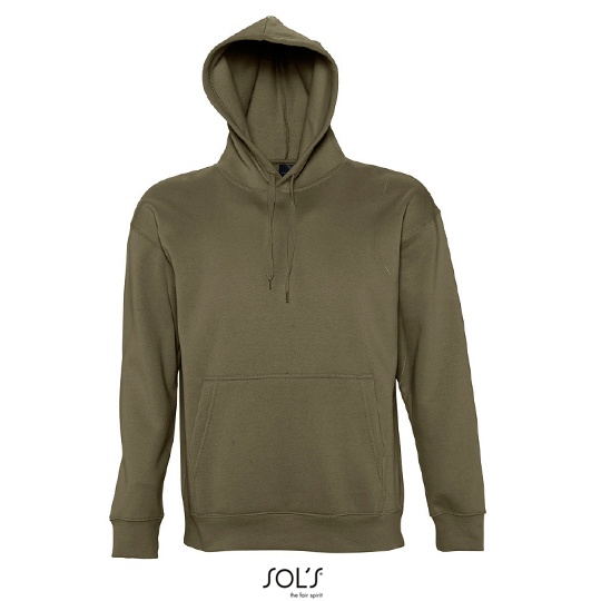 Bluza z kapturem unisex, klasyczna - Army