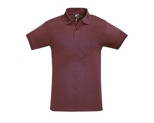 Męska koszulka polo L525 - Burgundy