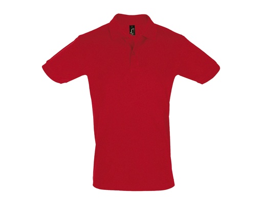 Koszulka Polo Meska Klasyczna Bawelniana Pika L525 - Red