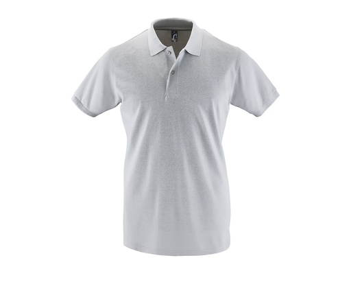 Męska Koszulka Polo Klasyczna L525 - Pure Grey
