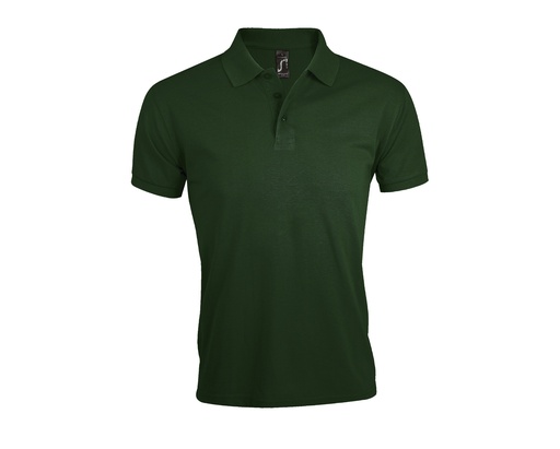 Koszulka Polo Meska Klasyczna Pika L527 - Bottle Green