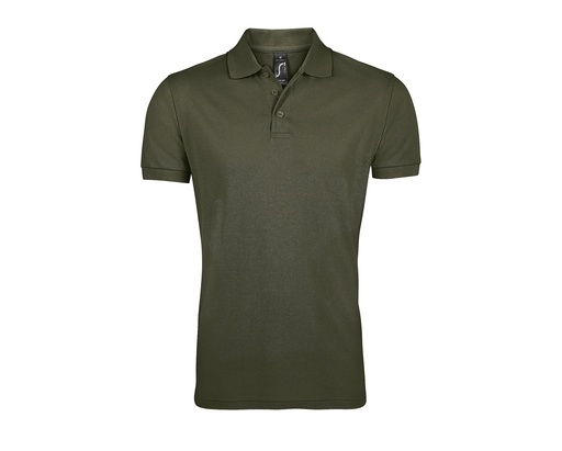 Koszulka Polo Meska Klasyczna Pika L527 - Army