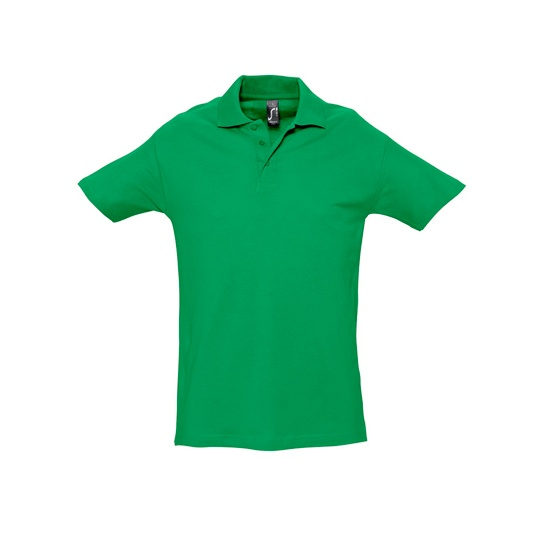 Koszulka Polo Klasyczna Bawełniana Pika L562 - Kelly Green