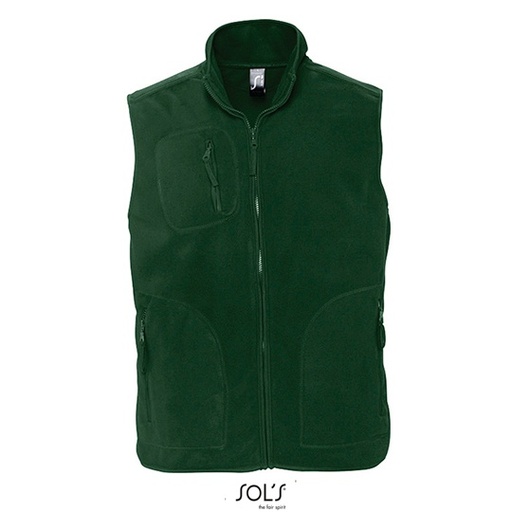 Bezrękawnik polarowy unisex L741 - Fir Green