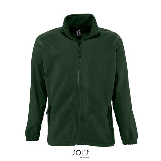 Bluza polarowa z zamkiem L742 - Fir Green