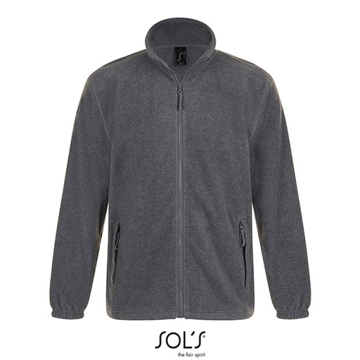 Bluza Polarowa L742 - Grey Melange