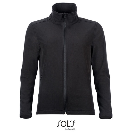 Damska Kurtka Softshell z zamkiem L838 - Black