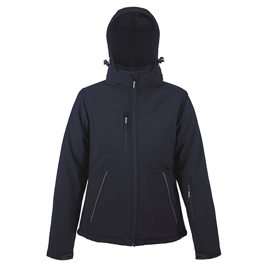 Damski Softshell Slim Wodoodporny Oddychający L844 - French Navy
