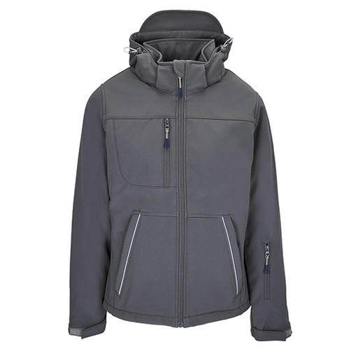 Damski Softshell Slim Wodoodporny Oddychajacy L844 - Charcoal Grey (Solid)