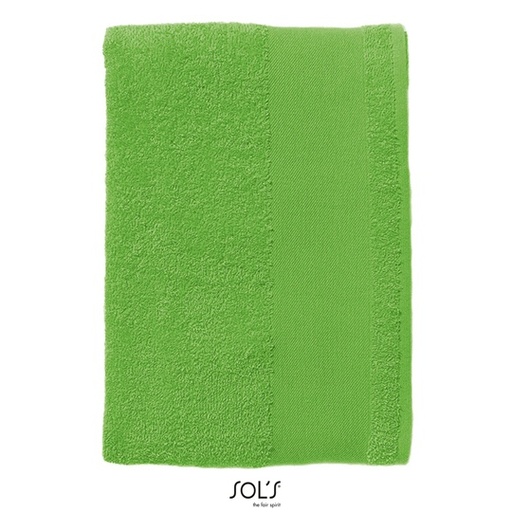 Prześcieradło kąpielowe z uchwytem L892 - Lime